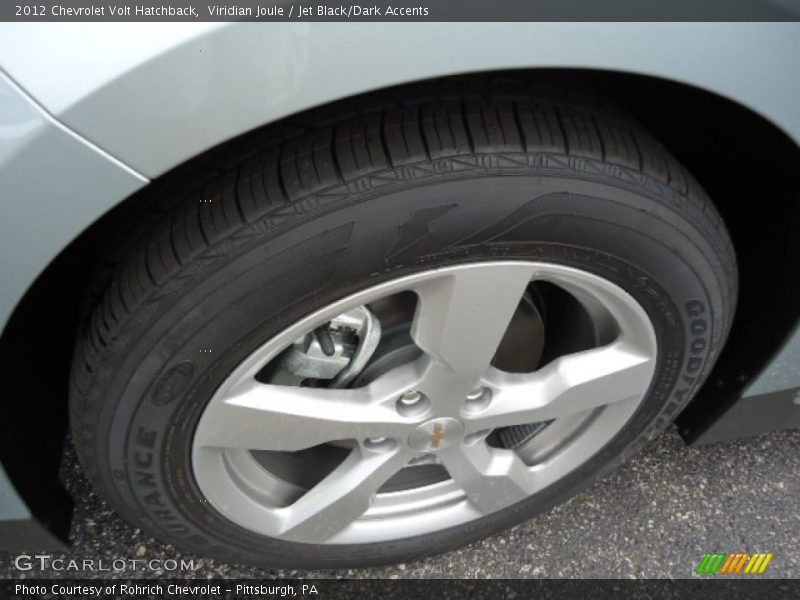 Viridian Joule / Jet Black/Dark Accents 2012 Chevrolet Volt Hatchback