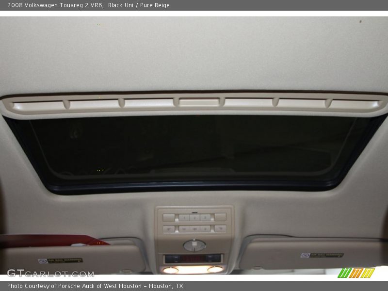 Black Uni / Pure Beige 2008 Volkswagen Touareg 2 VR6
