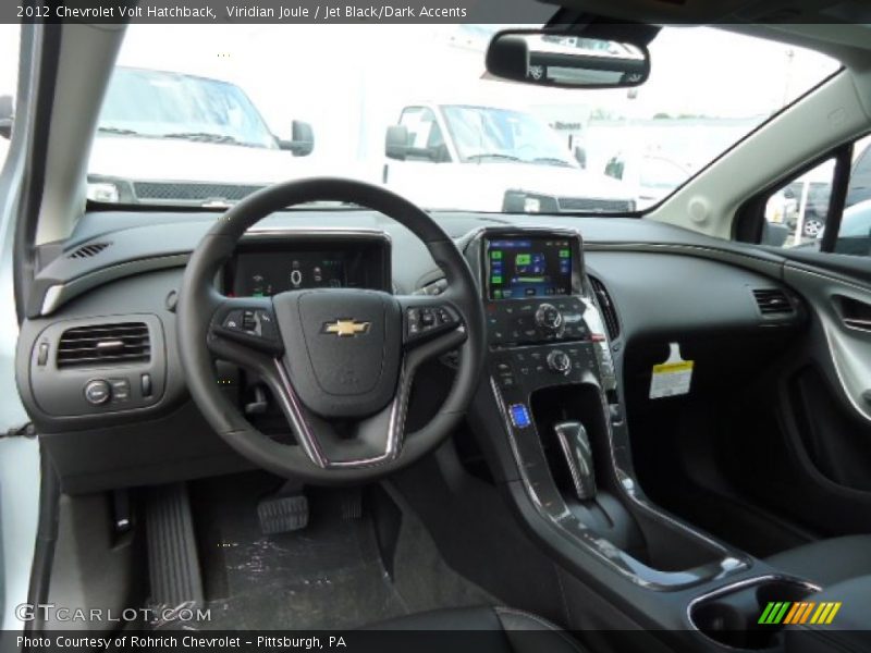 Viridian Joule / Jet Black/Dark Accents 2012 Chevrolet Volt Hatchback