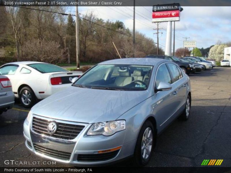 Arctic Blue Silver / Classic Grey 2006 Volkswagen Passat 2.0T Sedan