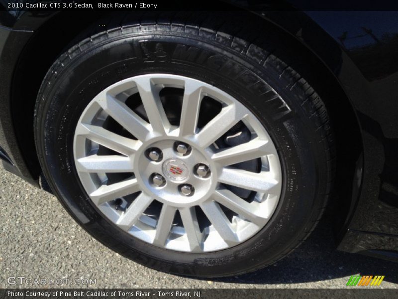 Black Raven / Ebony 2010 Cadillac CTS 3.0 Sedan