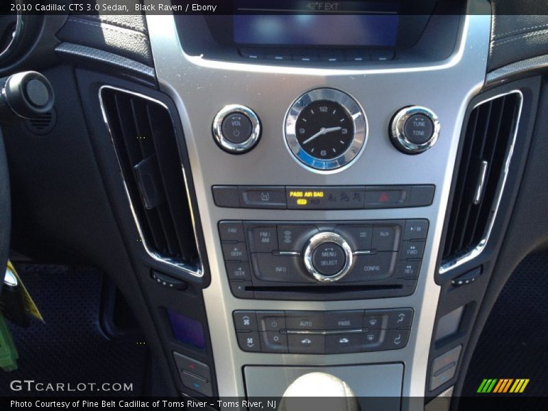 Black Raven / Ebony 2010 Cadillac CTS 3.0 Sedan