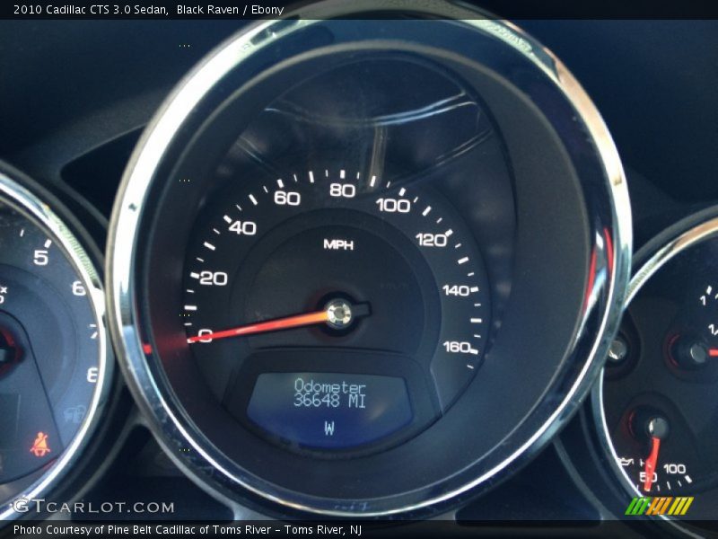 Black Raven / Ebony 2010 Cadillac CTS 3.0 Sedan