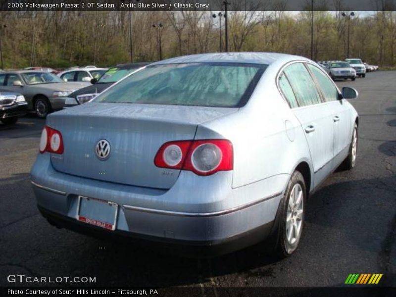 Arctic Blue Silver / Classic Grey 2006 Volkswagen Passat 2.0T Sedan