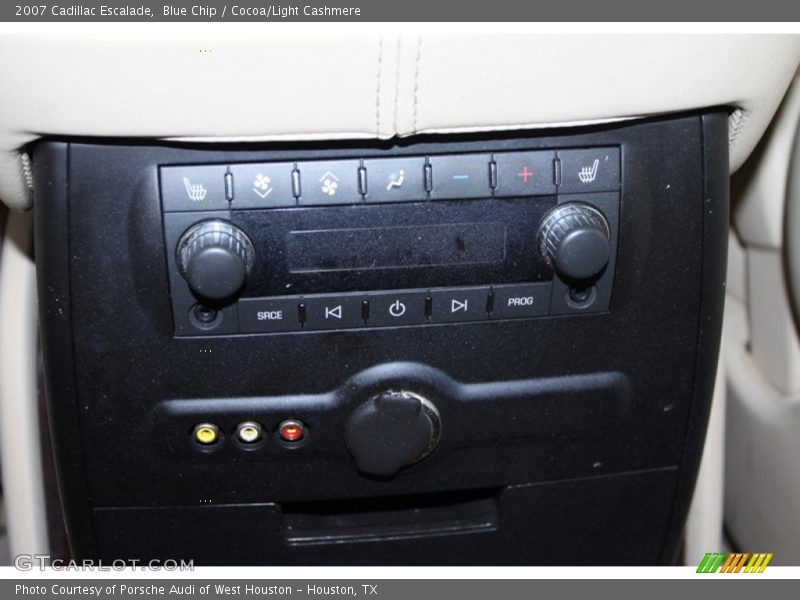 Blue Chip / Cocoa/Light Cashmere 2007 Cadillac Escalade