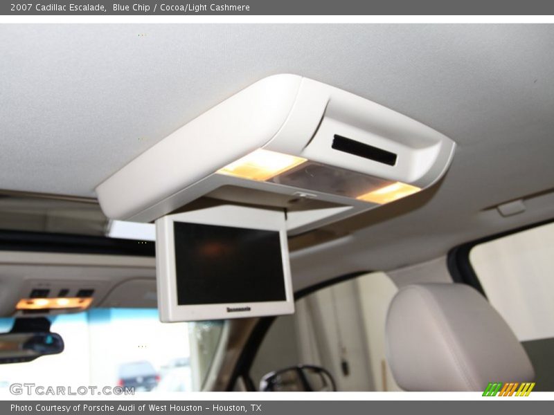 Blue Chip / Cocoa/Light Cashmere 2007 Cadillac Escalade