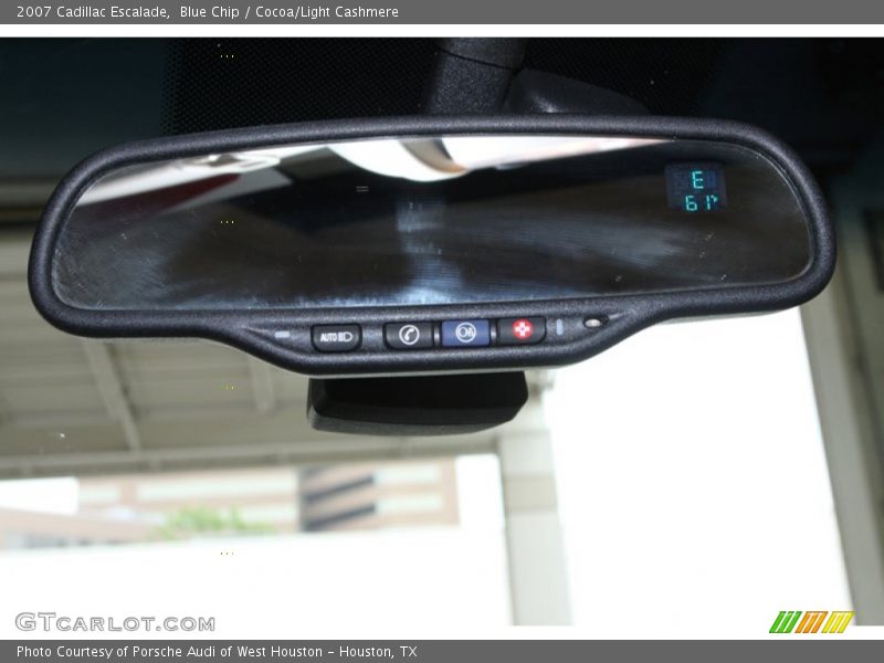 Blue Chip / Cocoa/Light Cashmere 2007 Cadillac Escalade