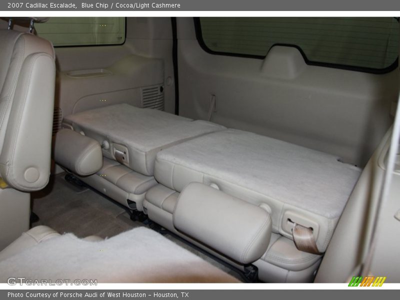 Blue Chip / Cocoa/Light Cashmere 2007 Cadillac Escalade