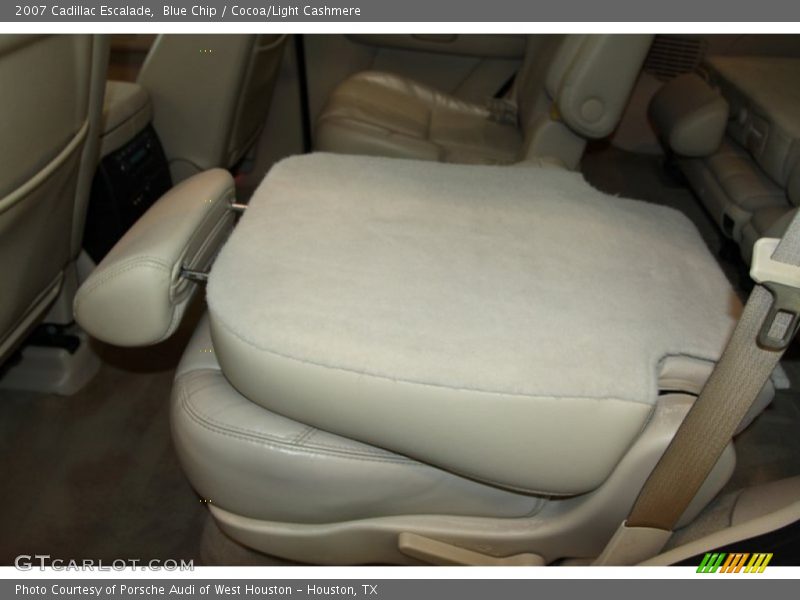 Blue Chip / Cocoa/Light Cashmere 2007 Cadillac Escalade
