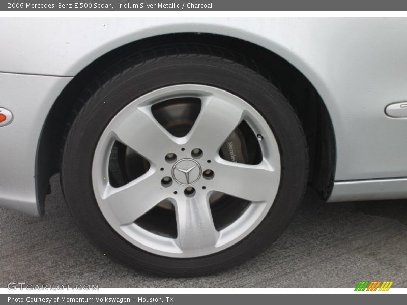 Iridium Silver Metallic / Charcoal 2006 Mercedes-Benz E 500 Sedan