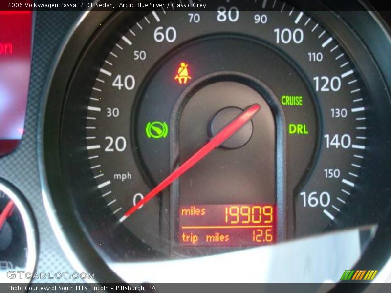 Arctic Blue Silver / Classic Grey 2006 Volkswagen Passat 2.0T Sedan