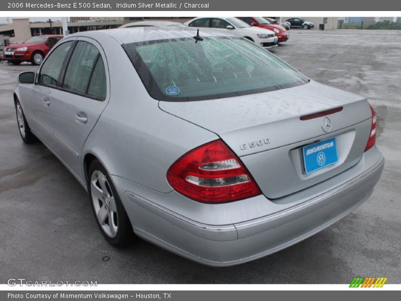 Iridium Silver Metallic / Charcoal 2006 Mercedes-Benz E 500 Sedan