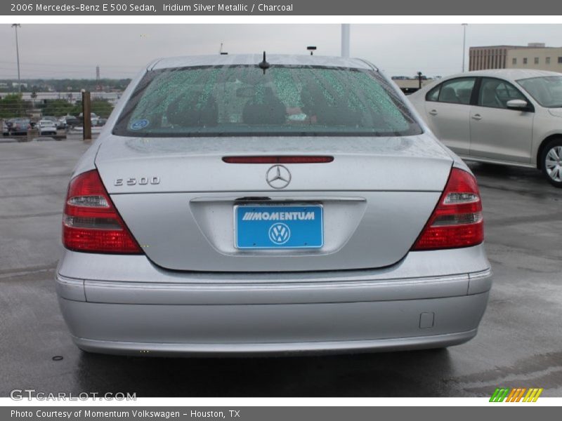 Iridium Silver Metallic / Charcoal 2006 Mercedes-Benz E 500 Sedan