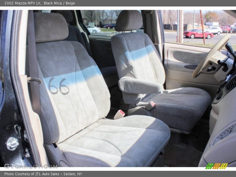 Black Mica / Beige 2002 Mazda MPV LX