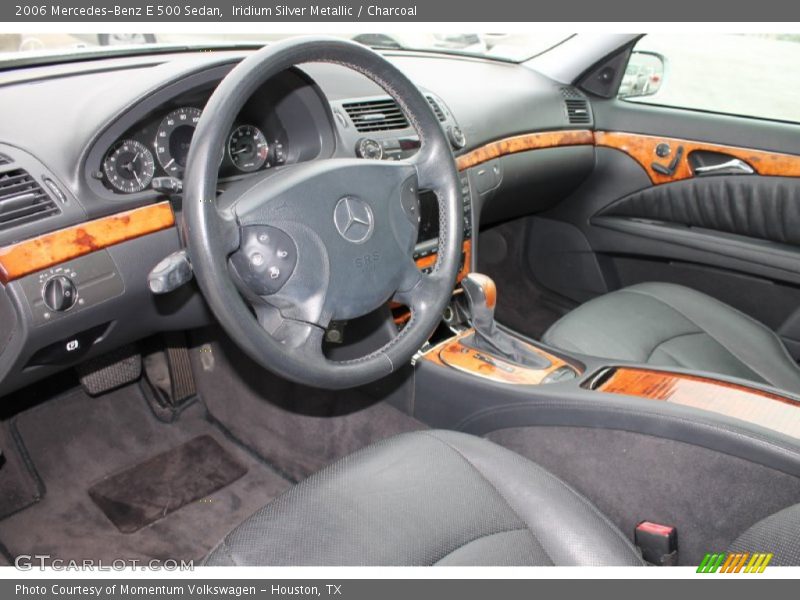 Iridium Silver Metallic / Charcoal 2006 Mercedes-Benz E 500 Sedan