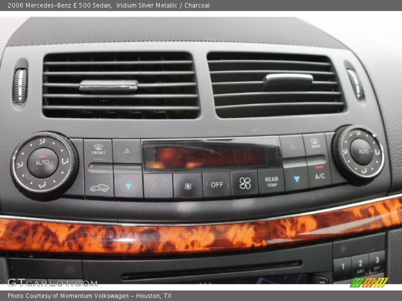 Iridium Silver Metallic / Charcoal 2006 Mercedes-Benz E 500 Sedan