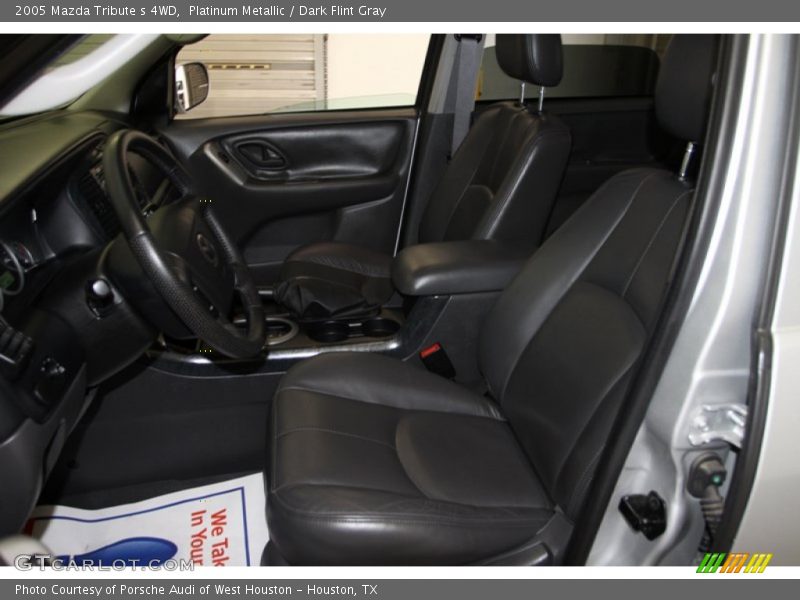 Platinum Metallic / Dark Flint Gray 2005 Mazda Tribute s 4WD