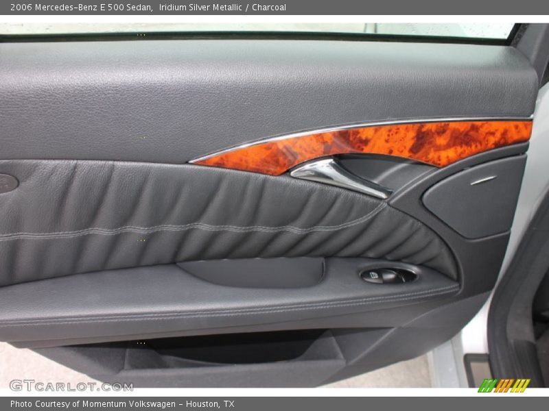 Iridium Silver Metallic / Charcoal 2006 Mercedes-Benz E 500 Sedan