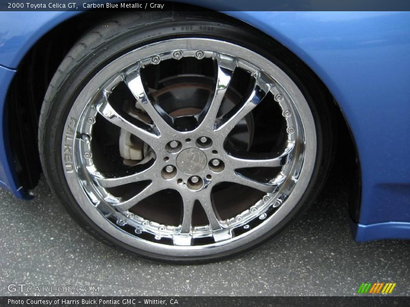 Carbon Blue Metallic / Gray 2000 Toyota Celica GT