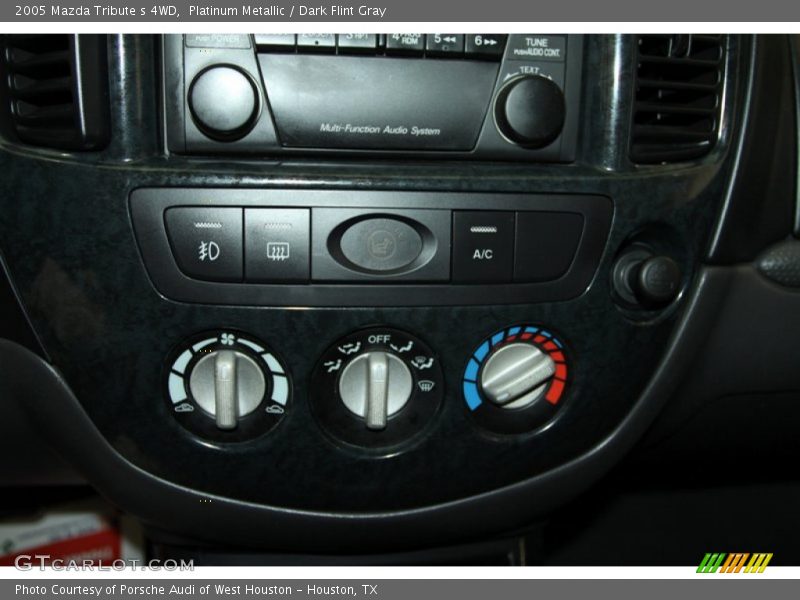 Platinum Metallic / Dark Flint Gray 2005 Mazda Tribute s 4WD