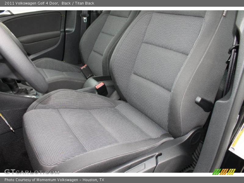 Black / Titan Black 2011 Volkswagen Golf 4 Door