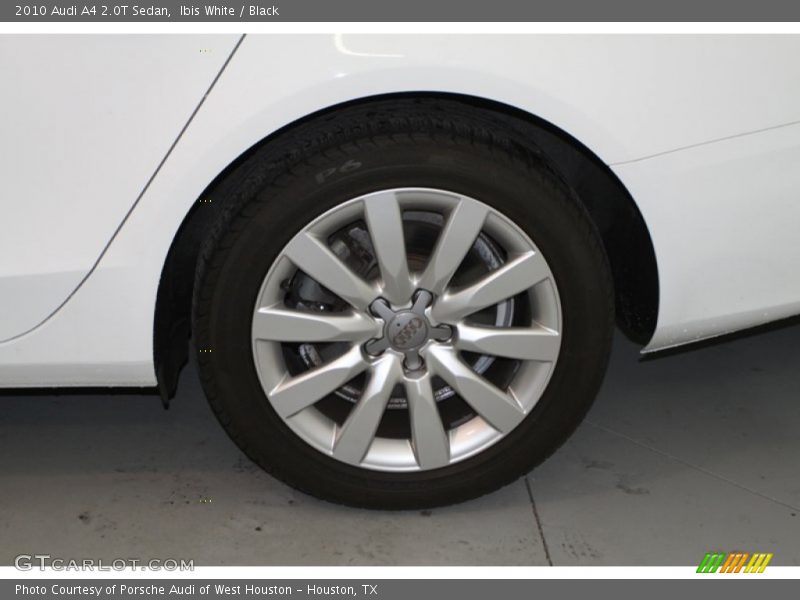Ibis White / Black 2010 Audi A4 2.0T Sedan