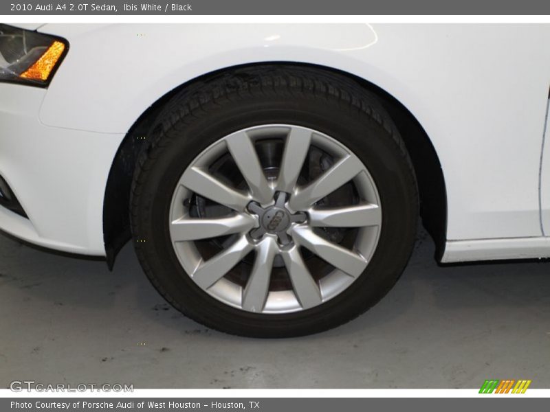 Ibis White / Black 2010 Audi A4 2.0T Sedan