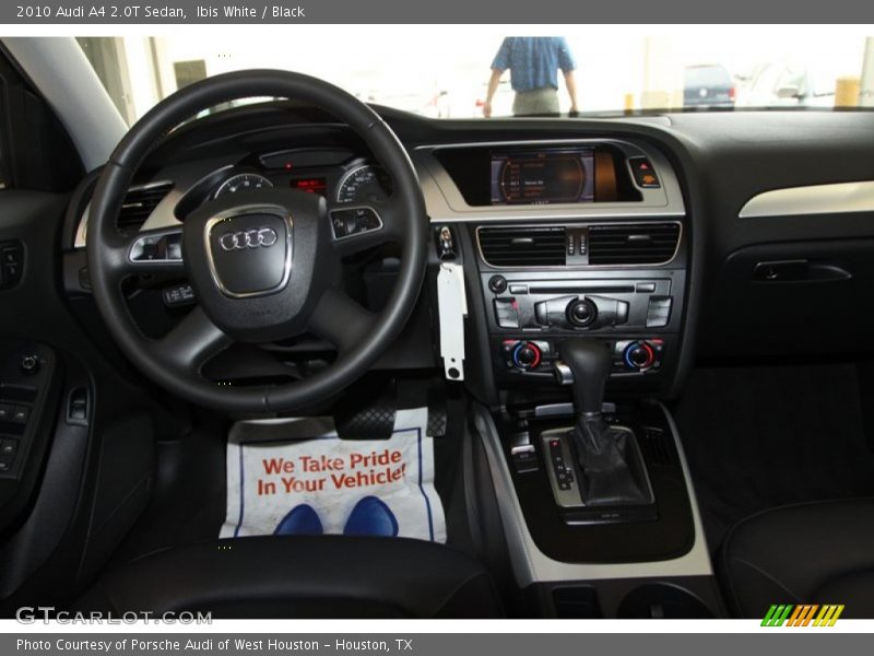 Ibis White / Black 2010 Audi A4 2.0T Sedan