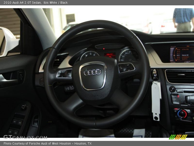 Ibis White / Black 2010 Audi A4 2.0T Sedan
