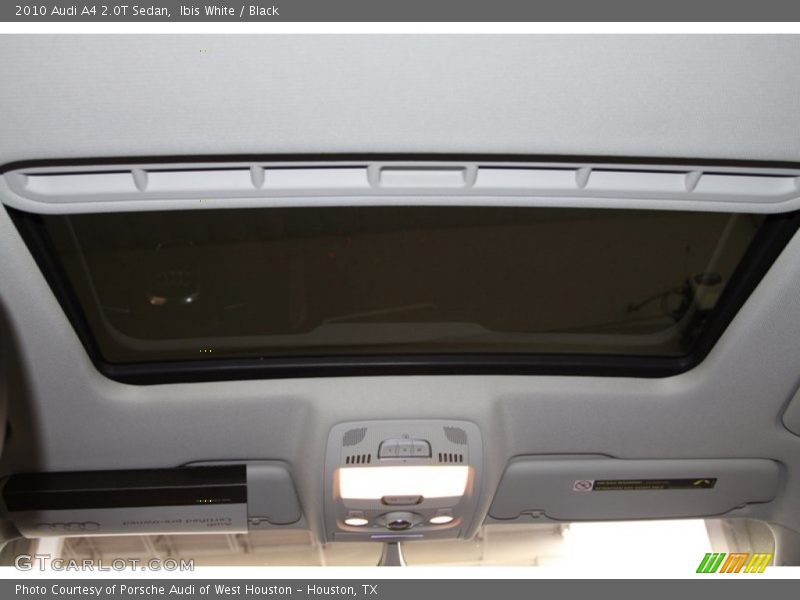 Ibis White / Black 2010 Audi A4 2.0T Sedan