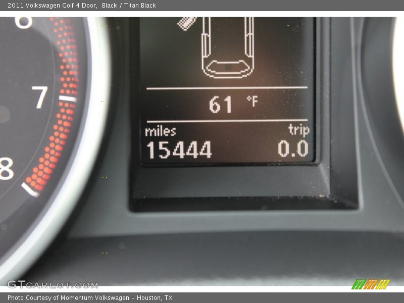 Black / Titan Black 2011 Volkswagen Golf 4 Door