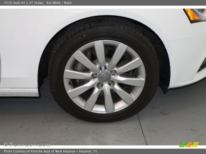 Ibis White / Black 2010 Audi A4 2.0T Sedan