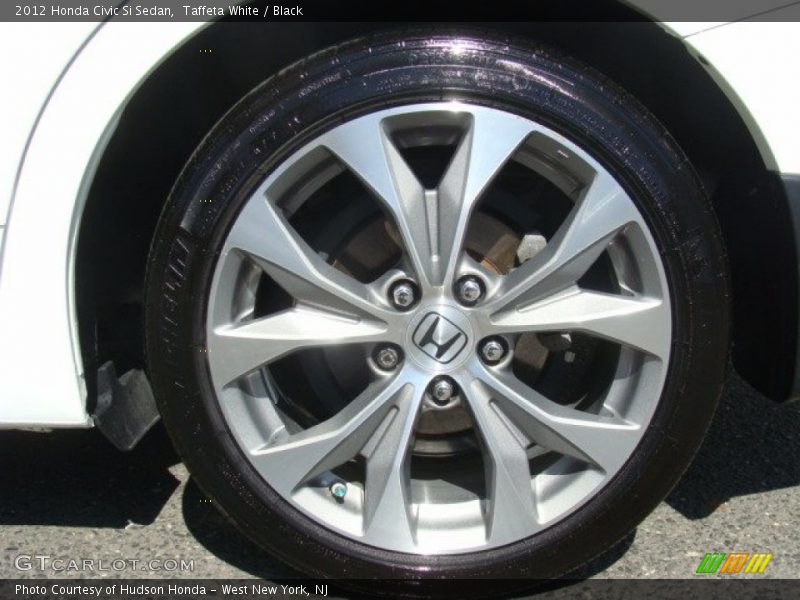Taffeta White / Black 2012 Honda Civic Si Sedan
