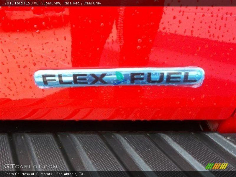 Race Red / Steel Gray 2013 Ford F150 XLT SuperCrew