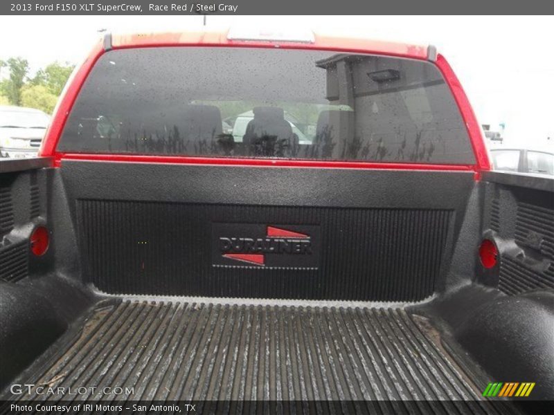 Race Red / Steel Gray 2013 Ford F150 XLT SuperCrew