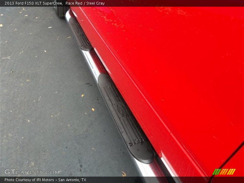 Race Red / Steel Gray 2013 Ford F150 XLT SuperCrew