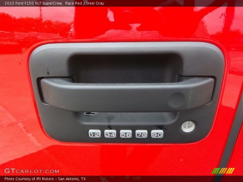 Race Red / Steel Gray 2013 Ford F150 XLT SuperCrew