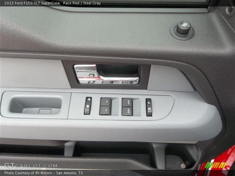Race Red / Steel Gray 2013 Ford F150 XLT SuperCrew