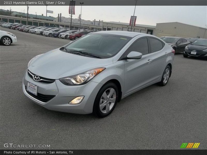 Silver / Gray 2013 Hyundai Elantra GLS
