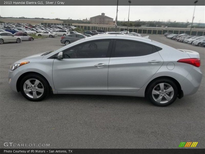 Silver / Gray 2013 Hyundai Elantra GLS