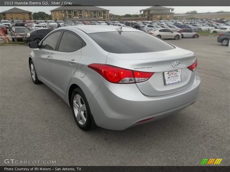Silver / Gray 2013 Hyundai Elantra GLS