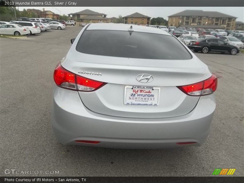 Silver / Gray 2013 Hyundai Elantra GLS