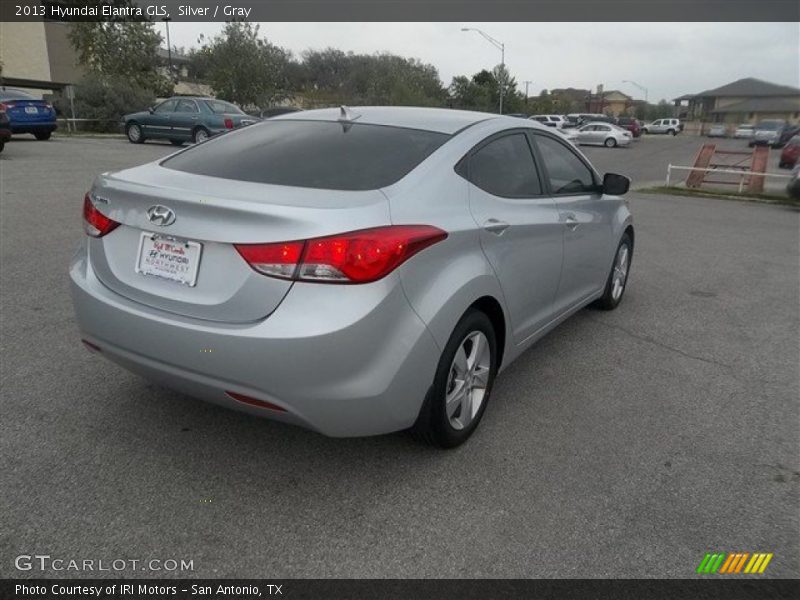 Silver / Gray 2013 Hyundai Elantra GLS