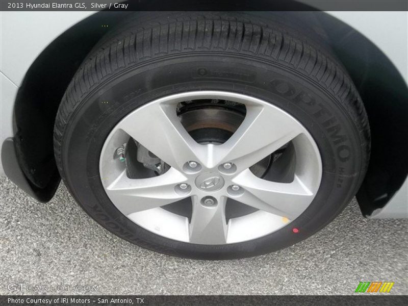 Silver / Gray 2013 Hyundai Elantra GLS