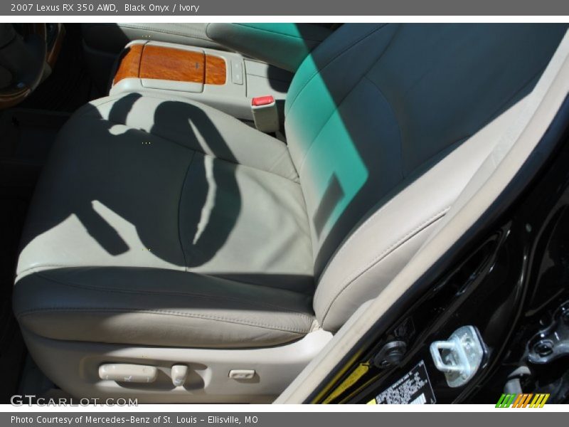 Black Onyx / Ivory 2007 Lexus RX 350 AWD