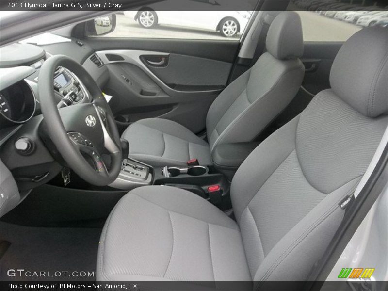 Silver / Gray 2013 Hyundai Elantra GLS