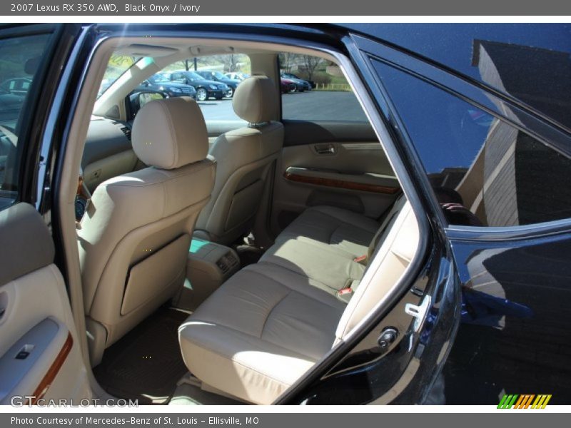 Black Onyx / Ivory 2007 Lexus RX 350 AWD