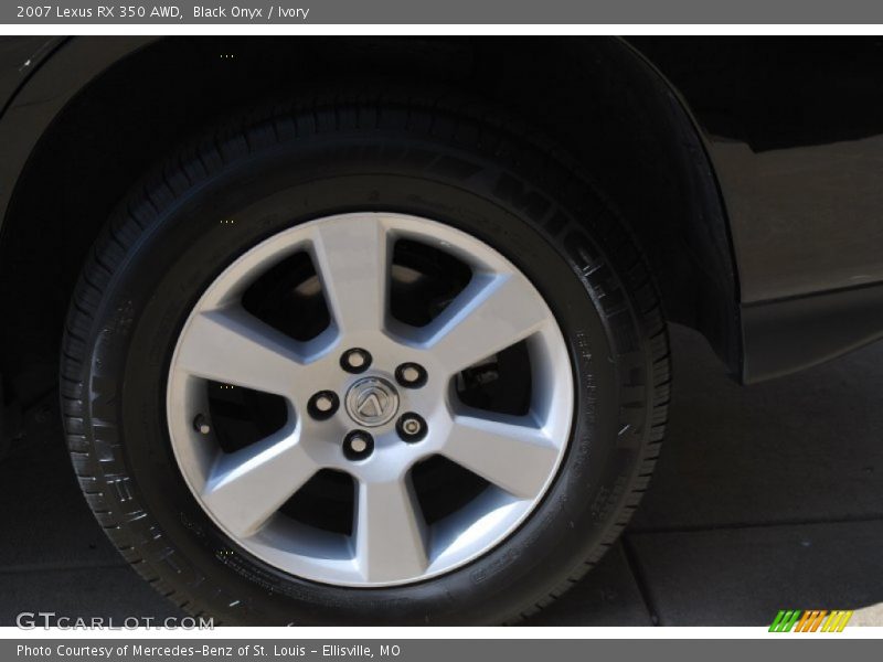 Black Onyx / Ivory 2007 Lexus RX 350 AWD