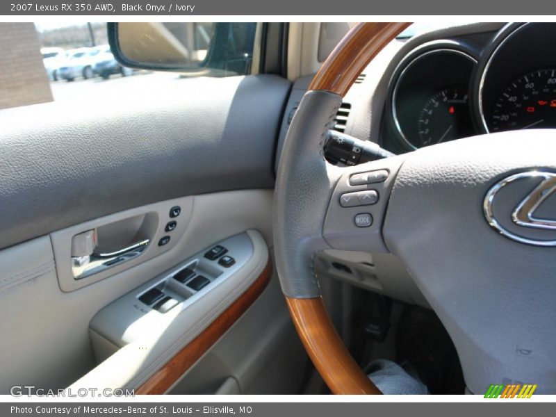 Black Onyx / Ivory 2007 Lexus RX 350 AWD