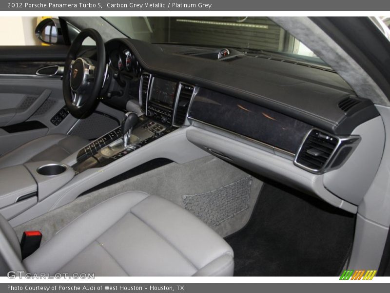 Dashboard of 2012 Panamera Turbo S